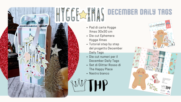 hygge higgle christmas cozy confort christmas ginger pattini pink natale kit kit di scrapbooking carte the happy place